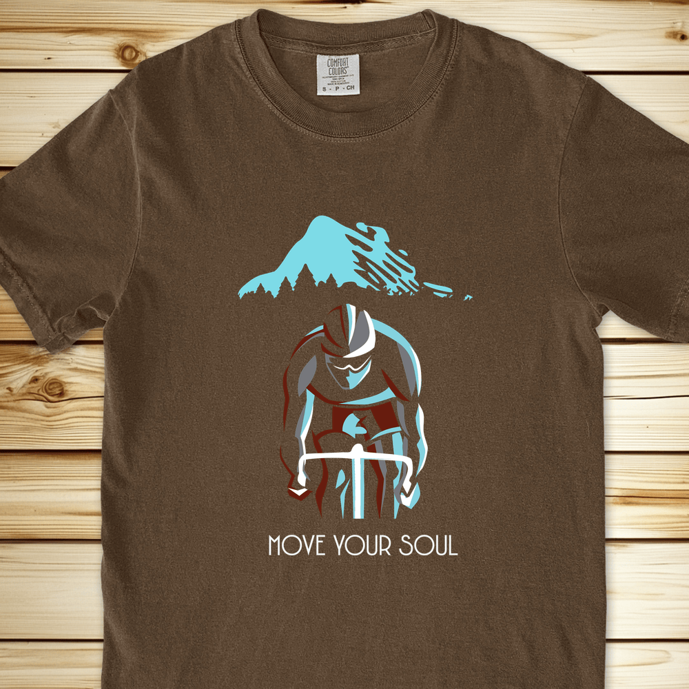 Move Your Soul Relaxed Fit Tee - Espresso