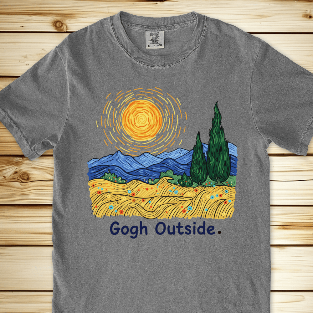 2274 Gogh Outside Relaxed Fit Tee - Grey