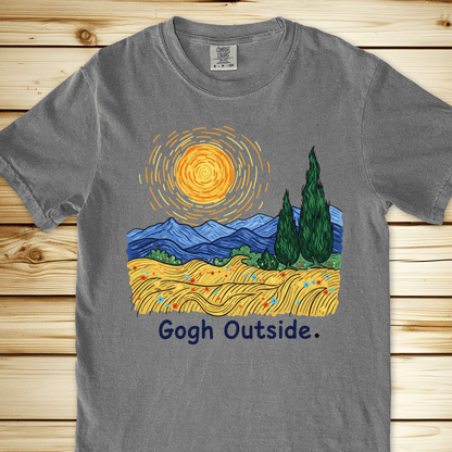 2274 Gogh Outside Relaxed Fit Tee - Grey