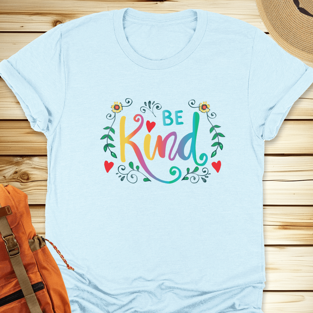 1982 Be Kind Tshirt - Heather Ice Blue