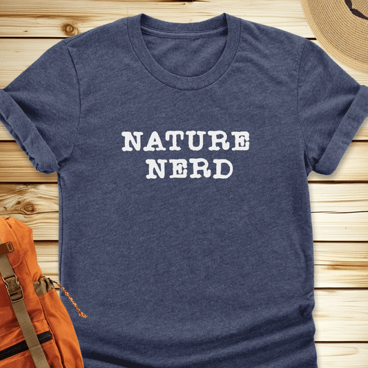 1412 Nature Nerd Tshirt - Heather Navy