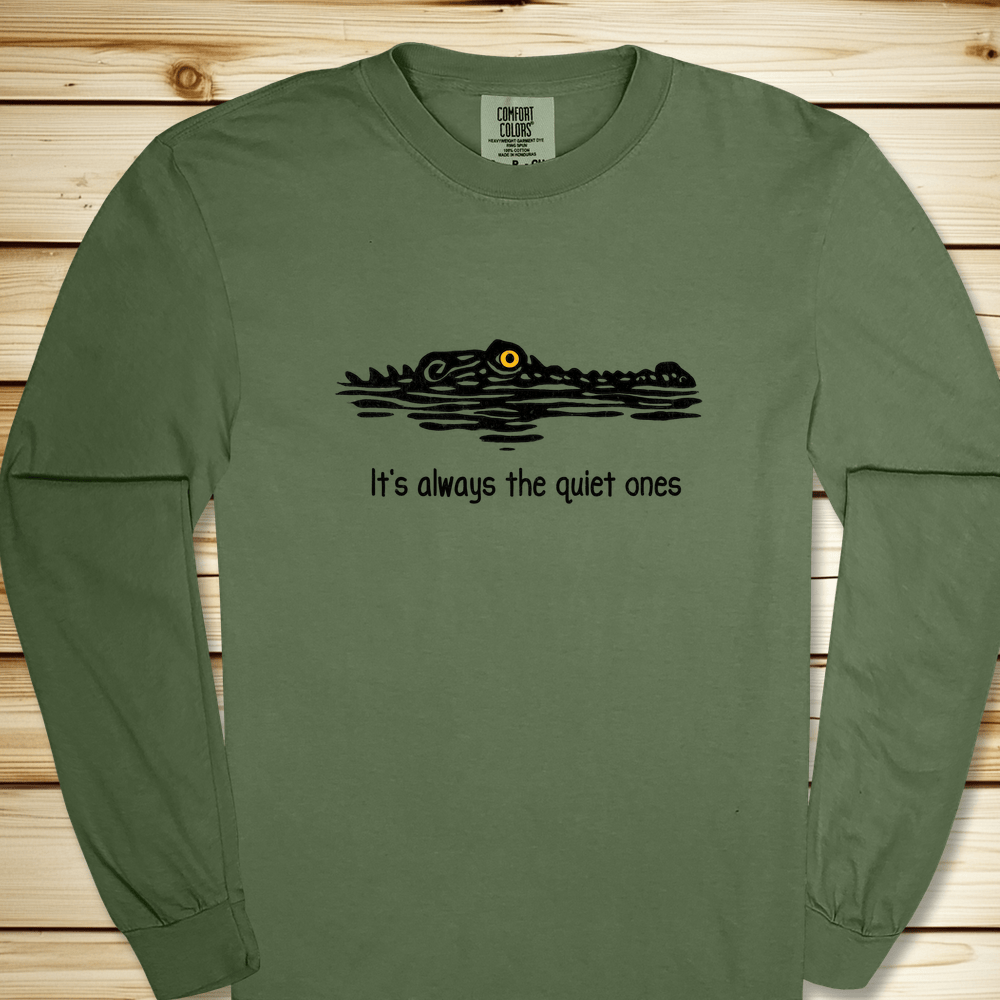 Its Always The Quiet Ones Relaxed Fit Tee - Hemp