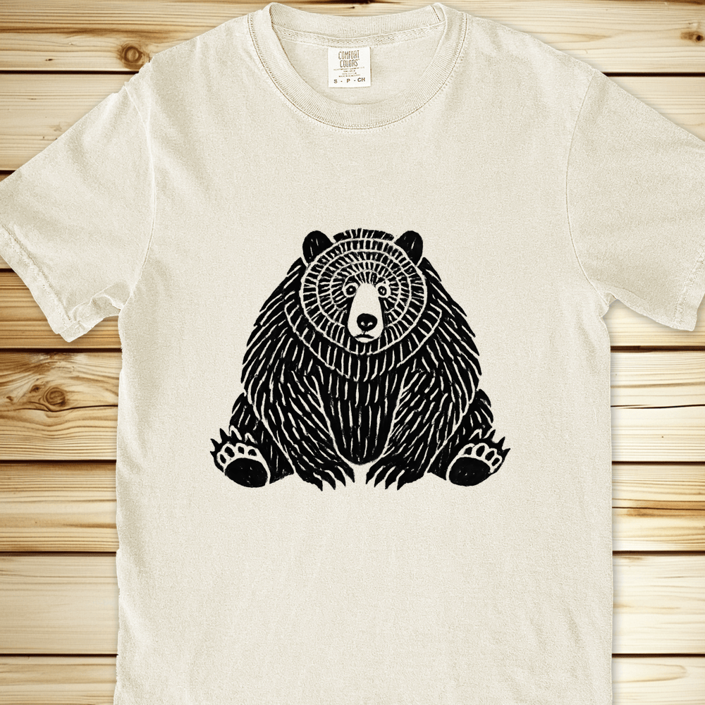 Big Bear Relaxed Fit Tee - Ivory