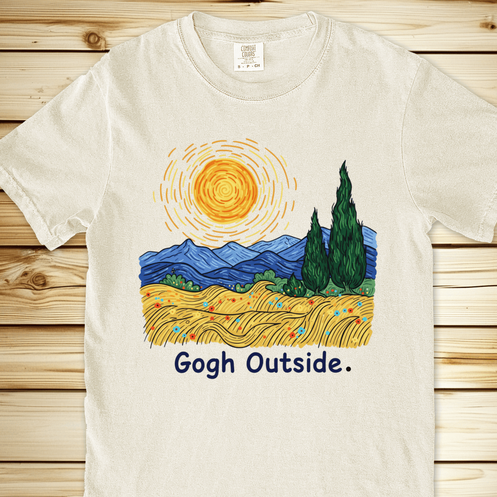 2274 Gogh Outside Relaxed Fit Tee - Ivory