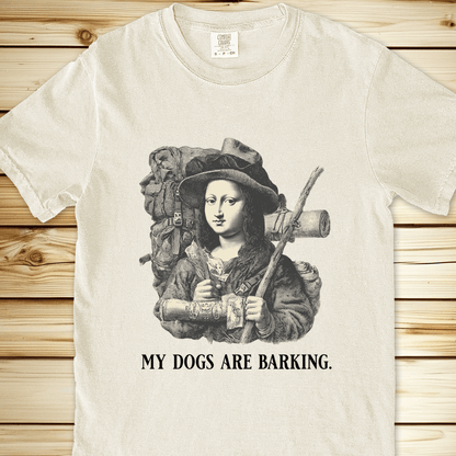 Mona Lisa Hiking Relaxed Fit Tee - Ivory