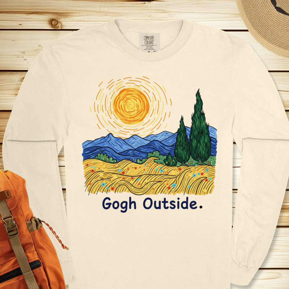 2274 Gogh Outside Long Sleeve Tshirt - Ivory