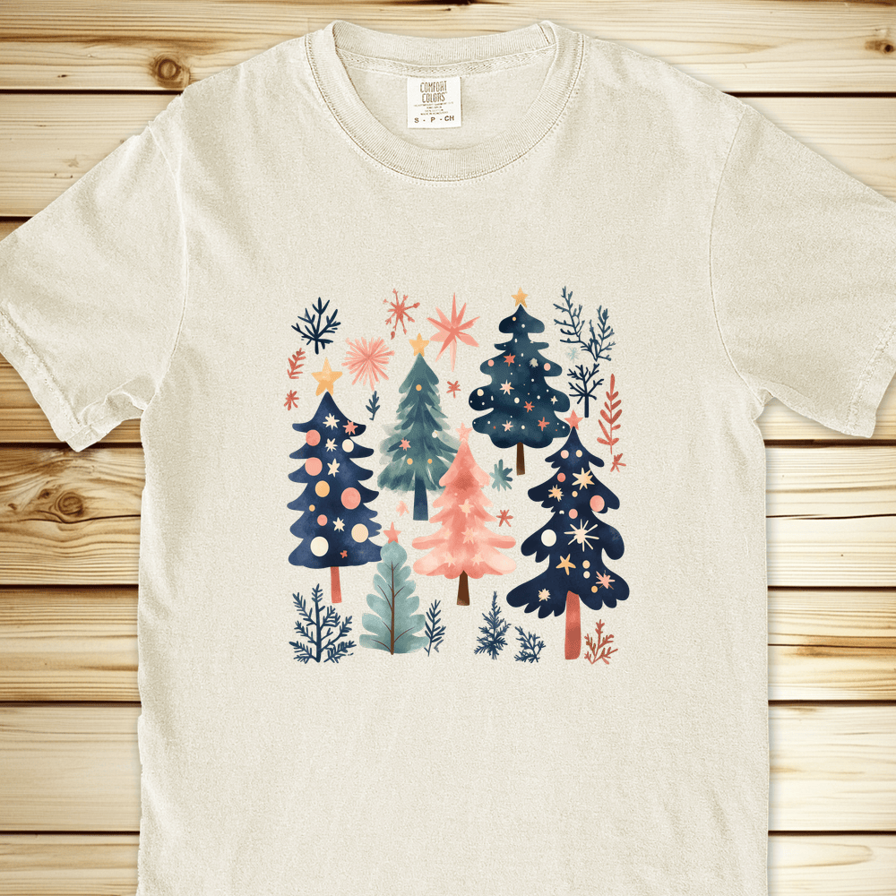 1686xmastreesc 3d6b6c76 8401 4ff7 8d51 56ddb2fd55d5 Relaxed Fit Tee - Ivory