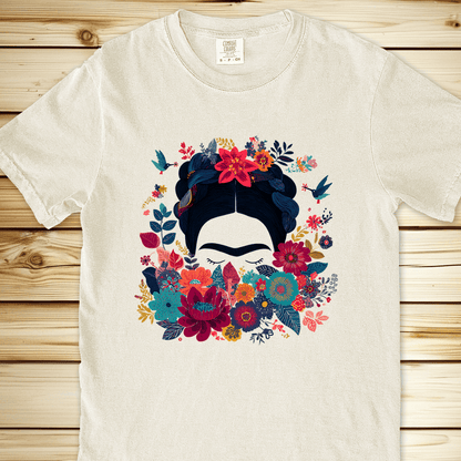 Frida Kahlo Be Wild Relaxed Fit Tee - Ivory