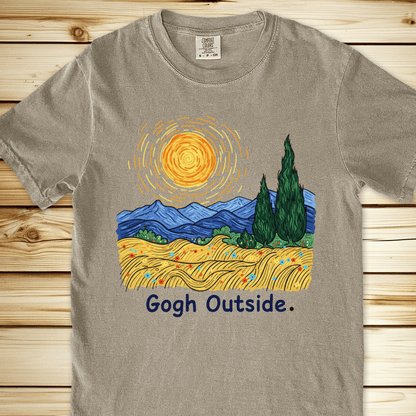 2274 Gogh Outside Relaxed Fit Tee - Khaki