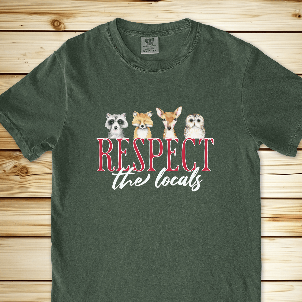 1280 Respect The Locals Relaxed Fit Tee - Moss