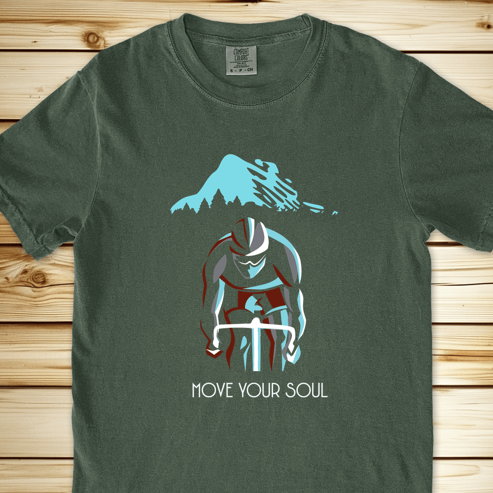 Move Your Soul Relaxed Fit Tee - Moss