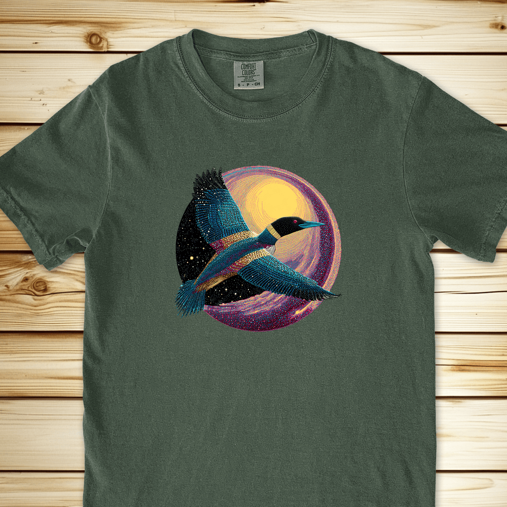 Magical Loon Relaxed Fit Tee - Moss