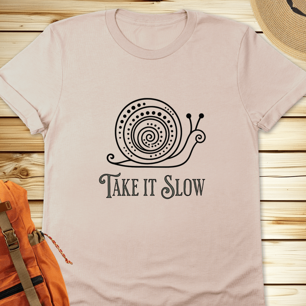 2020 Take It Slow Tshirt - Natural