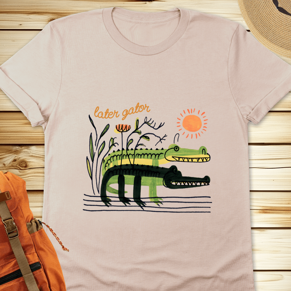 2048 Later Gater Tshirt - Natural