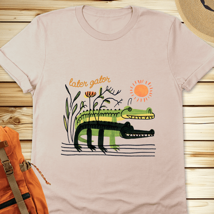 2048 Later Gater Tshirt - Natural