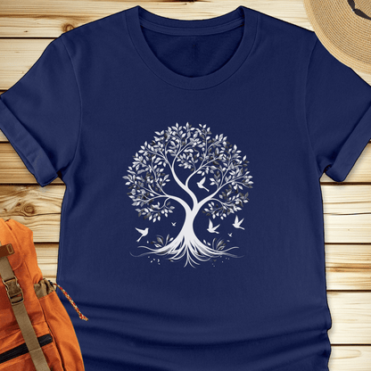 1485 Listening Tree Tshirt - Navy