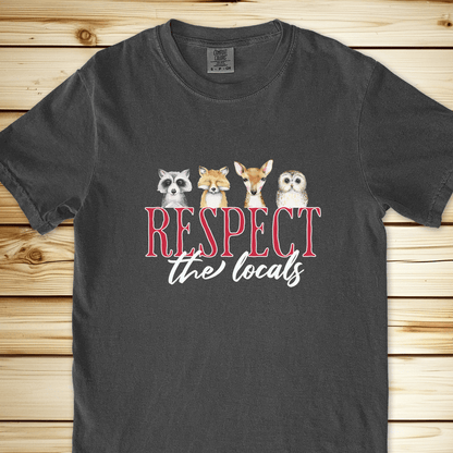 1280 Respect The Locals Relaxed Fit Tee - Pepper