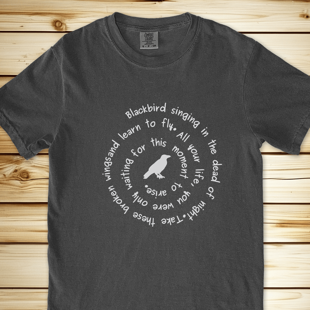 2080 L Blackbird Singinga Relaxed Fit Tee - Pepper