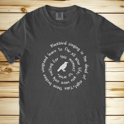 2080 L Blackbird Singinga Relaxed Fit Tee - Pepper