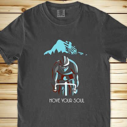 Move Your Soul Relaxed Fit Tee - Pepper