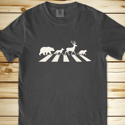 1956 Abbey Road In The Forest Relaxed Fit Tee - Pepper