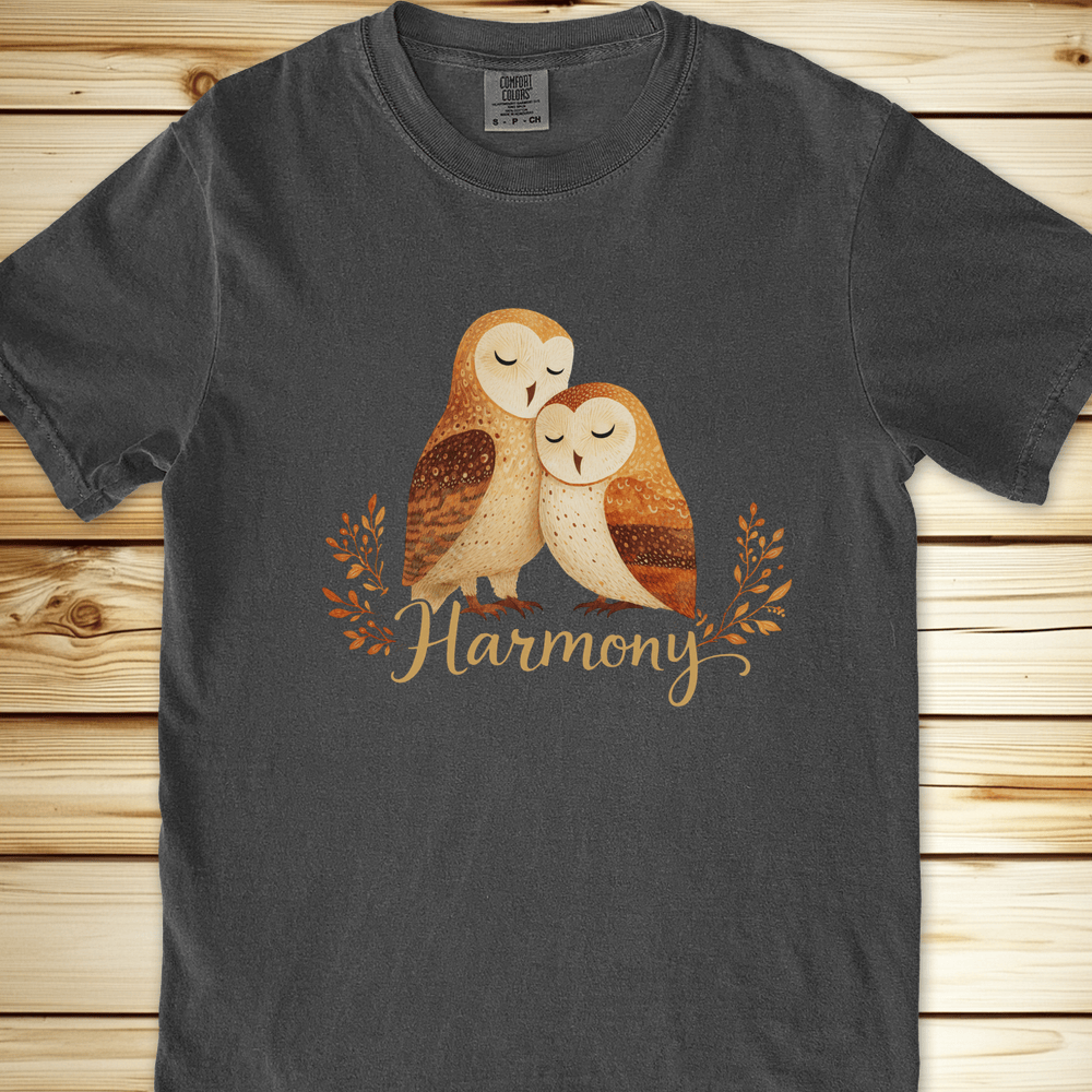 Owl Harmonya Relaxed Fit Tee - Pepper