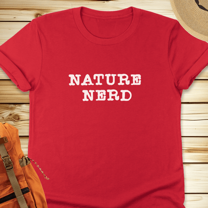 1412 Nature Nerd Tshirt - Red