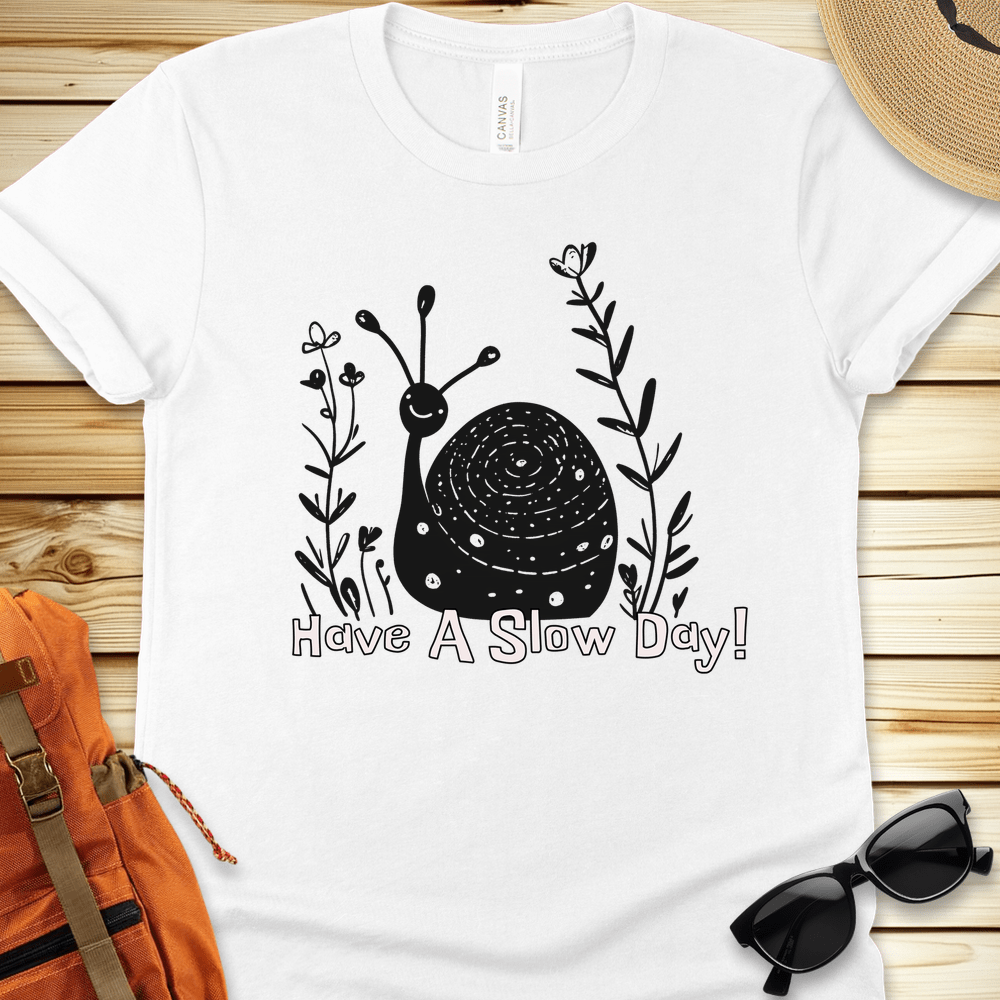 1932 Have A Slow Day Tshirt - White