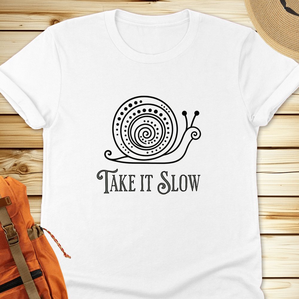 2020 Take It Slow Tshirt - White