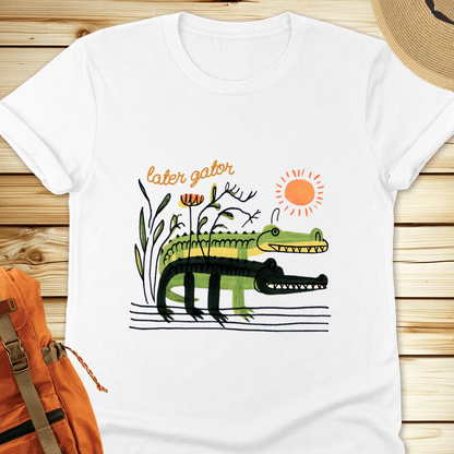 2048 Later Gater Tshirt - White