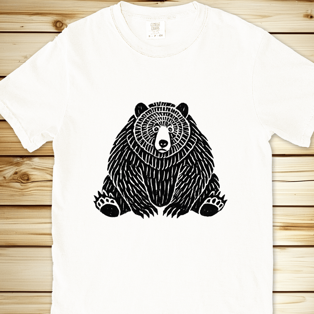 Big Bear Relaxed Fit Tee - White