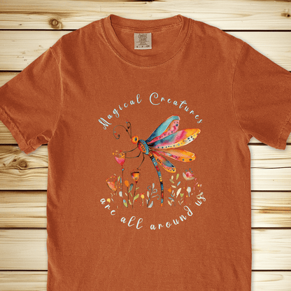 1935 Magical Dragonfly Relaxed Fit Tee - Yam