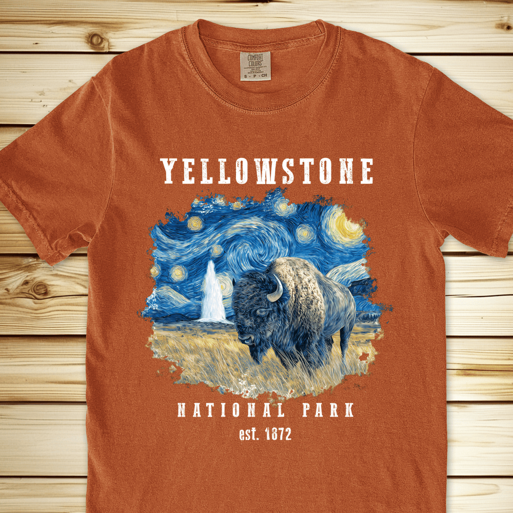 Yellowstone Starry Night Relaxed Fit Tee - Yam