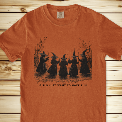 1647 Girls Just Want To Have Fun Relaxed Fit Tshirt - Yam