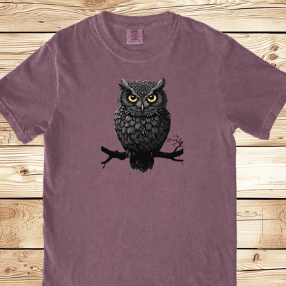 Black Owl Relaxed Fit Tee - Ramblin Road