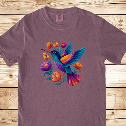 Colorful Humingbird Relaxed Fit Tee - Ramblin Road