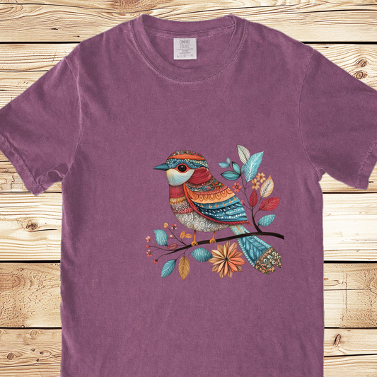 Fancy Bird Relaxed Fit Tee - Ramblin Road