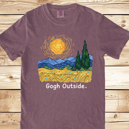 Gogh Outside Wheatfield Relaxed Fit Tee - Ramblin Road