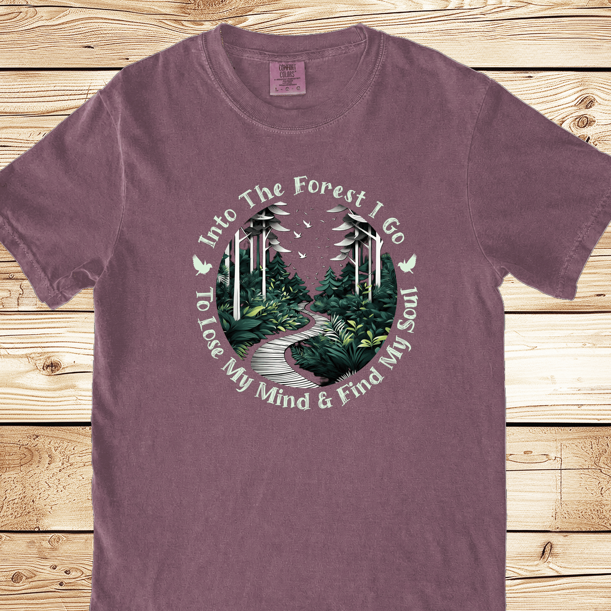 Into The Forest I Go Relaxed Fit Tee - Ramblin Road