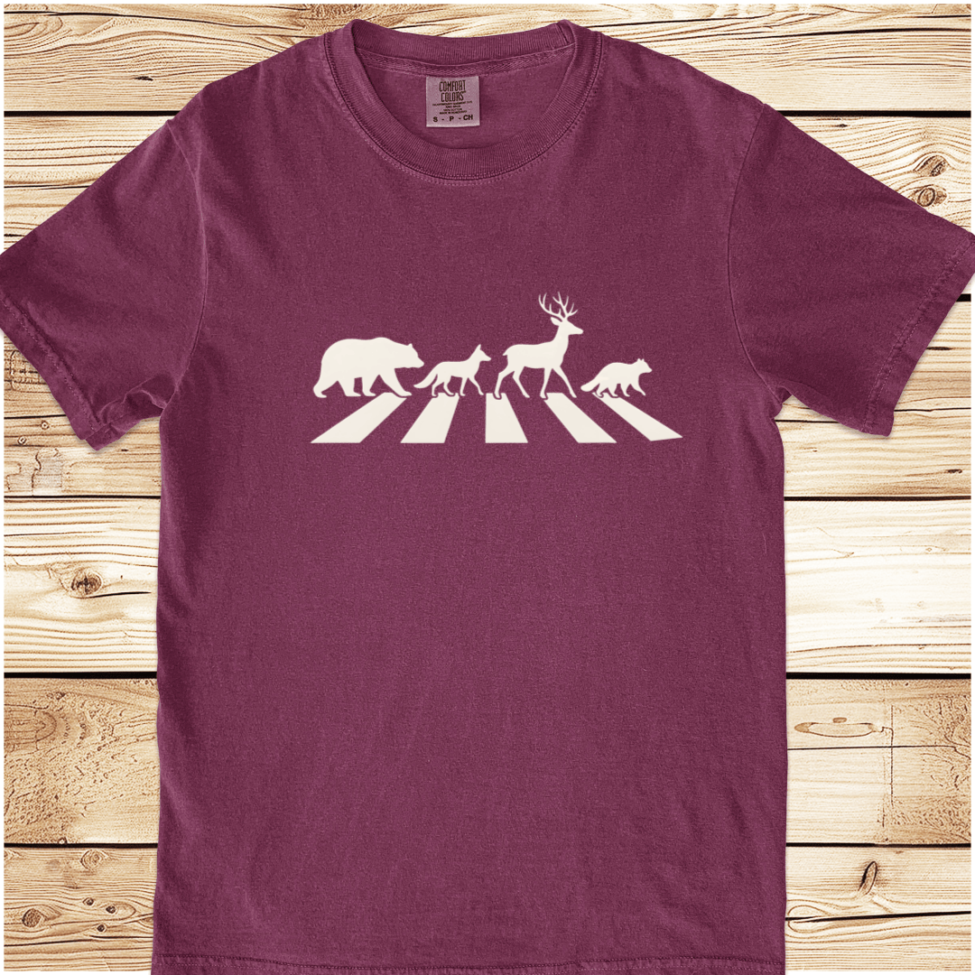 Abbey Road In The Forest Relaxed Fit Tee - Ramblin Road