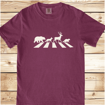 Abbey Road In The Forest Relaxed Fit Tee - Ramblin Road