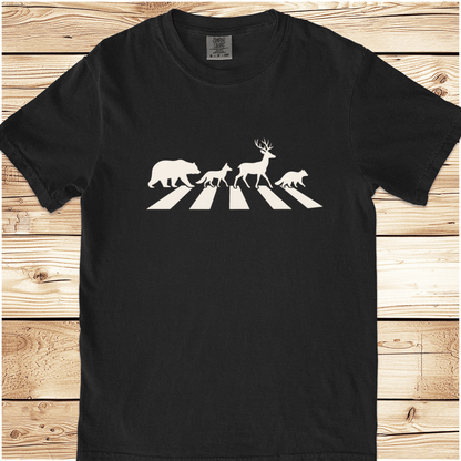 Abbey Road In The Forest Relaxed Fit Tee - Ramblin Road