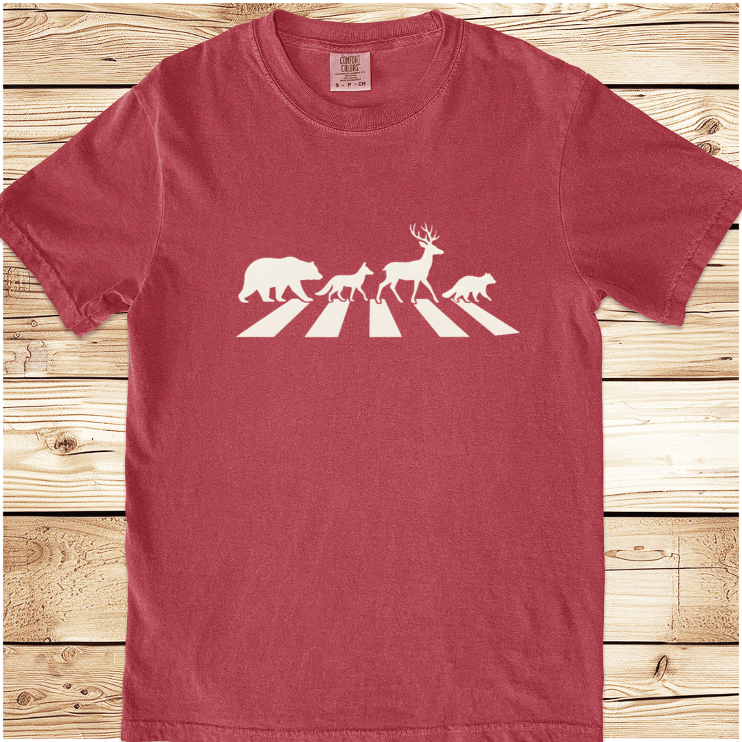 Abbey Road In The Forest Relaxed Fit Tee - Ramblin Road