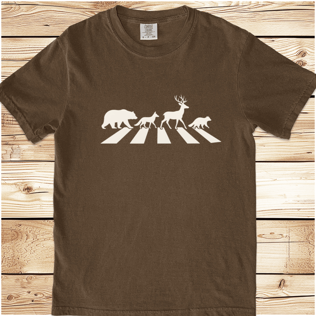 Abbey Road In The Forest Relaxed Fit Tee - Ramblin Road