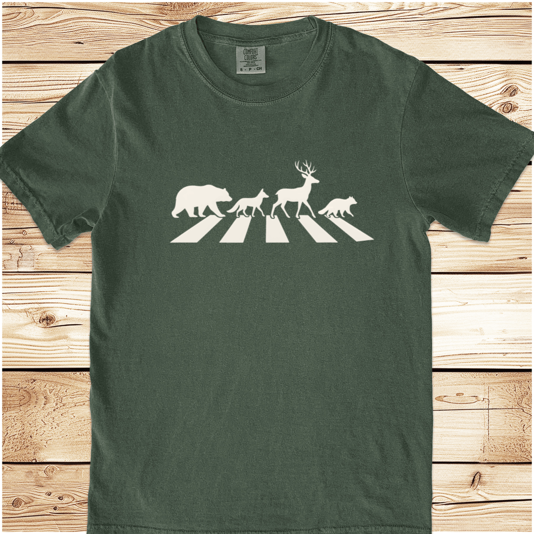 Abbey Road In The Forest Relaxed Fit Tee - Ramblin Road