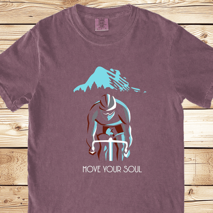 Move Your Soul Cyclist Relaxed Fit Tee - Ramblin Road
