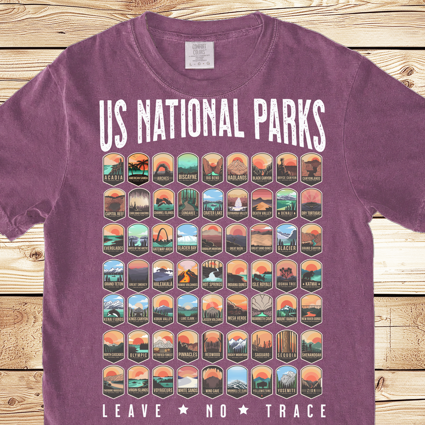 National Parks Relaxed Fit Tee - Ramblin Road