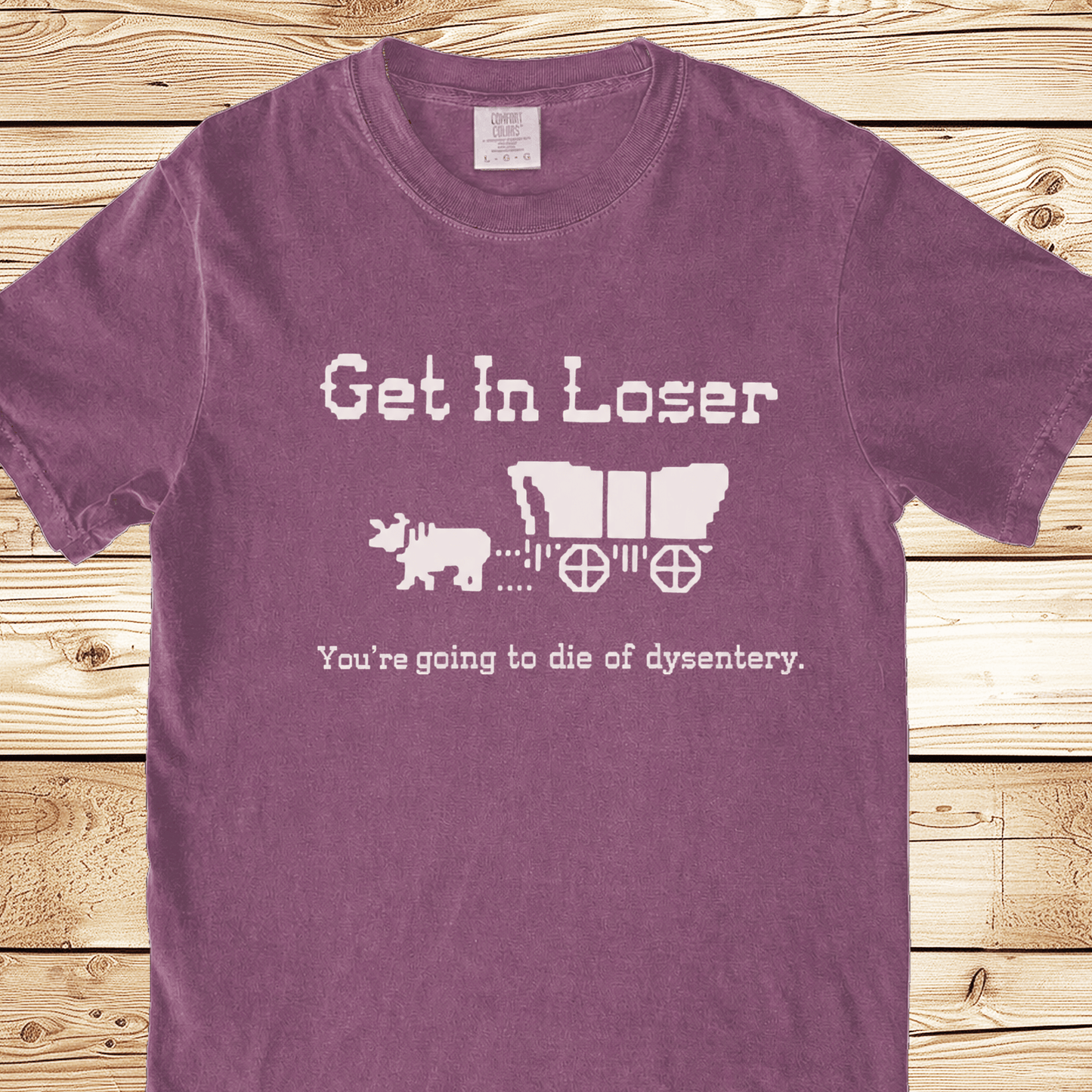 Oregon Trail Get In Loser Relaxed Fit Tee - Ramblin Road