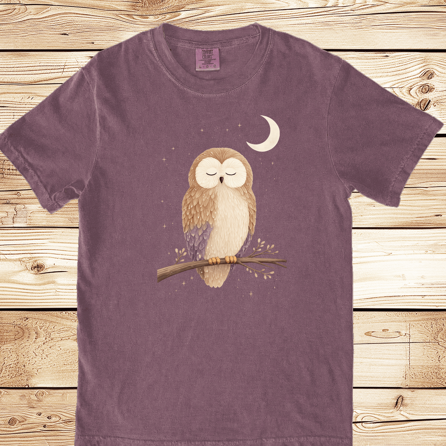 Owl in the Moonlight Relaxed Fit Tee - Ramblin Road