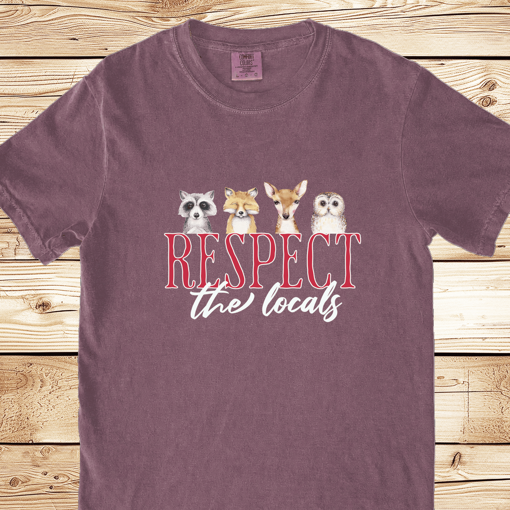 Respect The Locals Relaxed Fit Tee - Ramblin Road